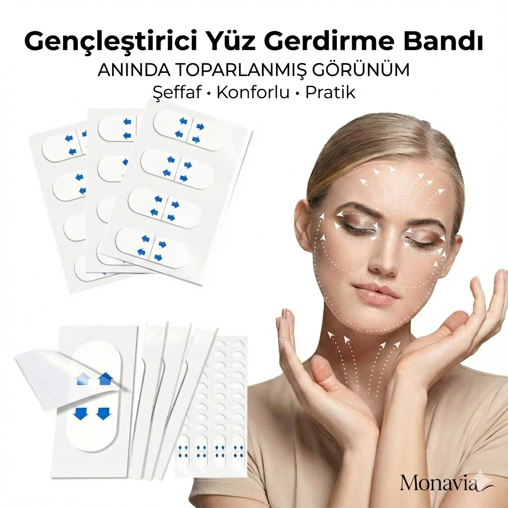 Görünmez Yüz ve Boyun Germe Bandı