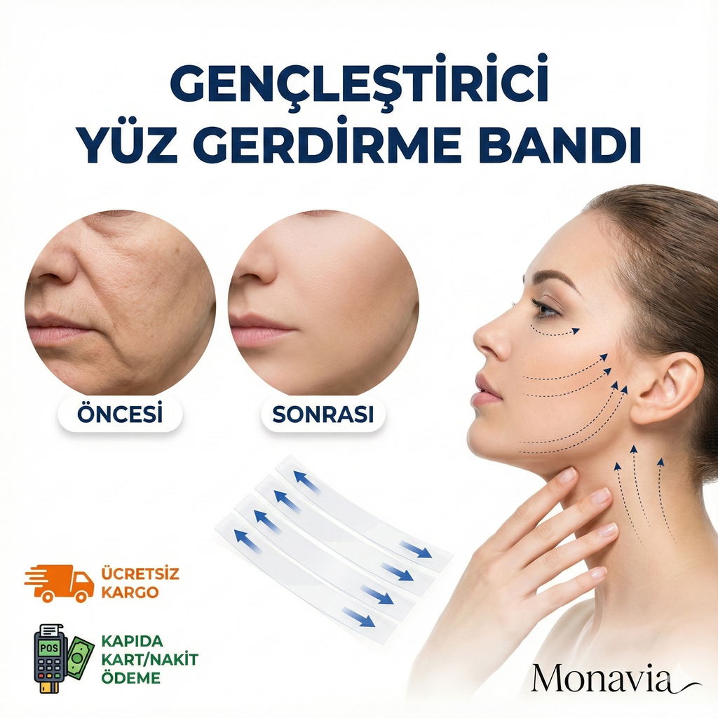 Görünmez Yüz ve Boyun Germe Bandı